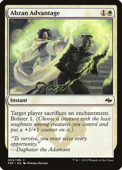 Abzan Advantage - Fate Reforged - 2