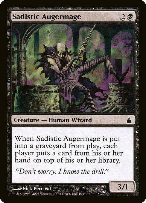 Sadistic Augermage - Ravnica: City of Guilds - 103