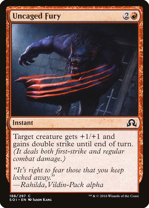 Uncaged Fury - Shadows over Innistrad - 188