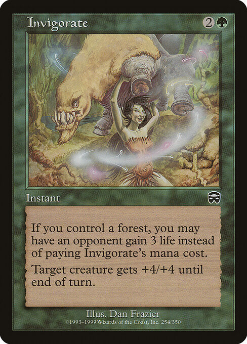 Invigorate - Mercadian Masques - 254
