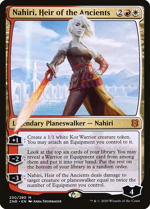 Nahiri, Heir of the Ancients - Zendikar Rising - 230