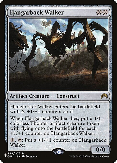 Hangarback Walker - The List - ORI-229