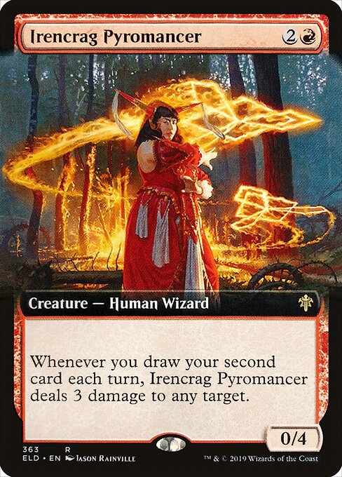 Irencrag Pyromancer - Throne of Eldraine - 363