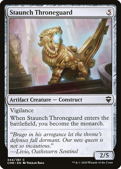 Staunch Throneguard - Commander Legends - 344
