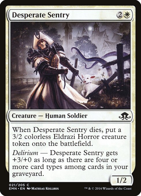 Desperate Sentry - Eldritch Moon - 21