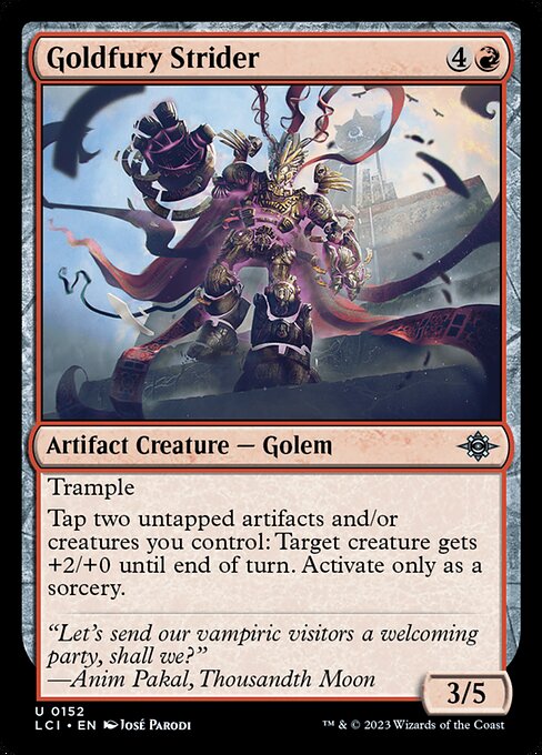 Goldfury Strider - The Lost Caverns of Ixalan - 152