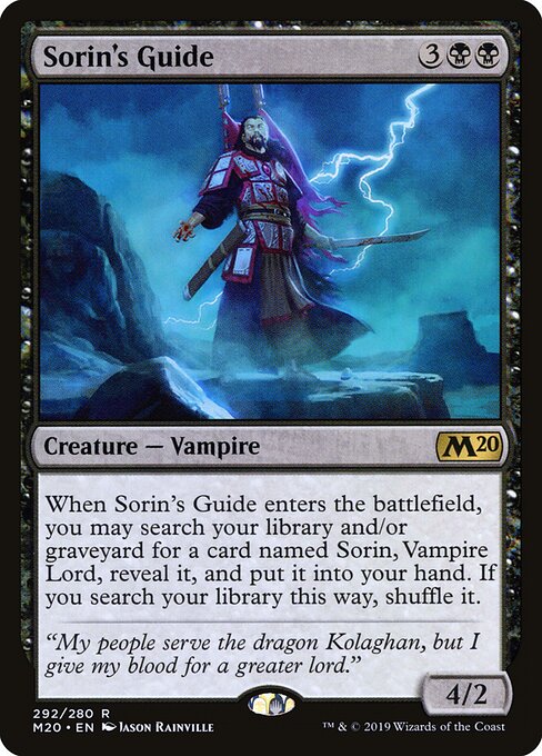 Sorin's Guide - Core Set 2020 - 292