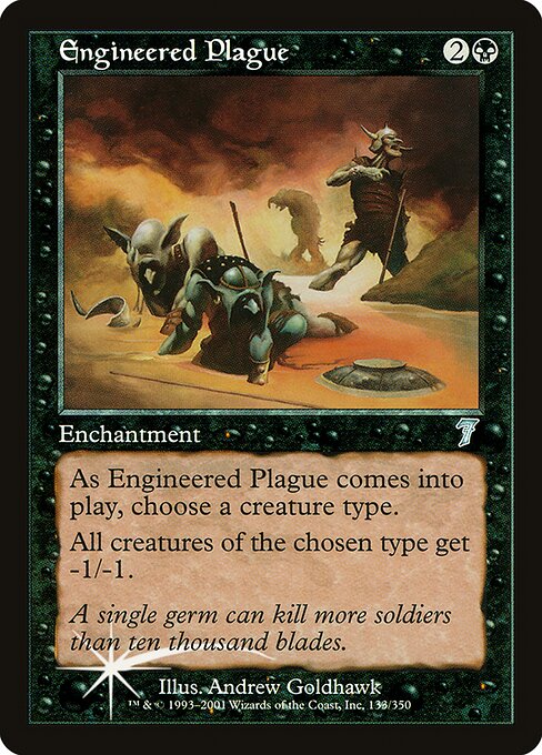 Engineered Plague - Seventh Edition - 133★