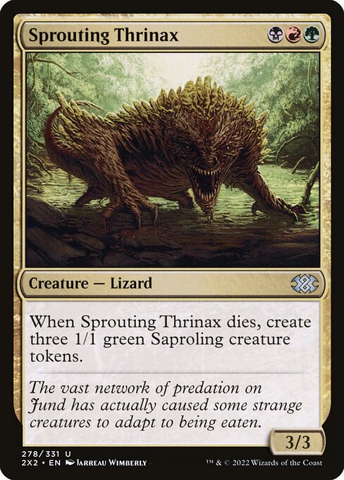 Sprouting Thrinax - Double Masters 2022 - 278