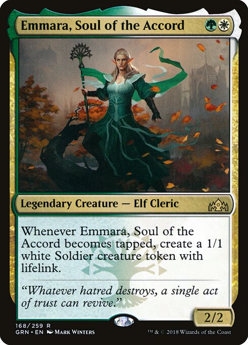 Emmara, Soul of the Accord - Guilds of Ravnica - 168