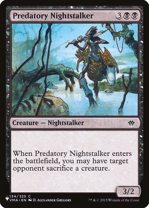 Predatory Nightstalker - The List - VMA-134