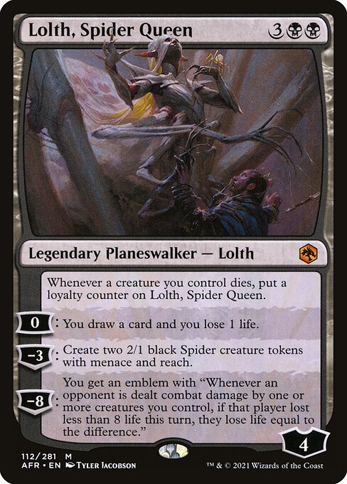Lolth, Spider Queen - Adventures in the Forgotten Realms - 112