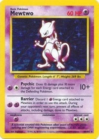 Mewtwo - Base Set - 010/102