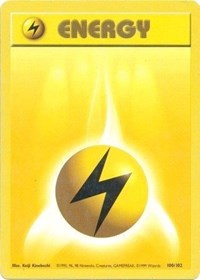 Lightning Energy - Base Set - 100/102