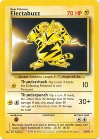 Electabuzz - Base Set - 020/102