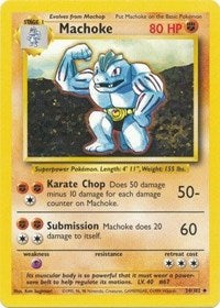 Machoke - Base Set - 034/102