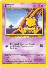 Abra - Base Set - 043/102