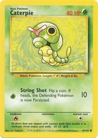 Caterpie - Base Set - 045/102
