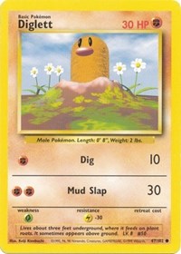 Diglett - Base Set - 047/102