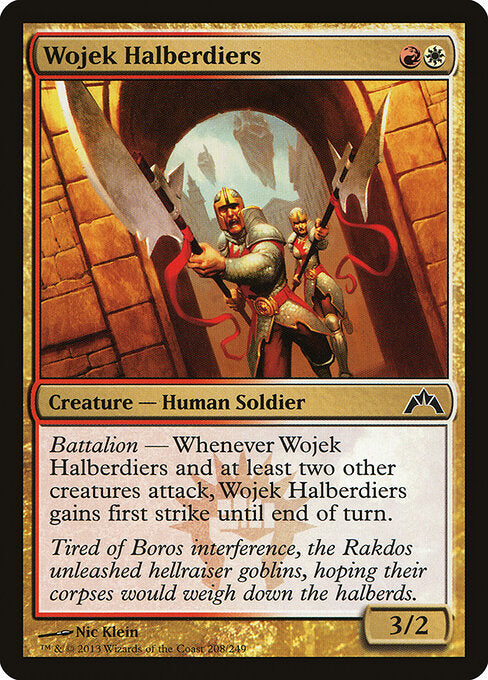 Wojek Halberdiers - Gatecrash - 208