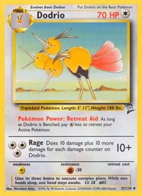 Dodrio - Base Set 2 - 037/130