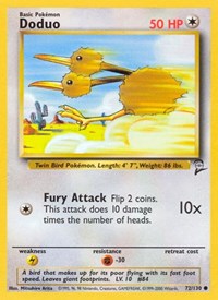 Doduo - Base Set 2 - 072/130