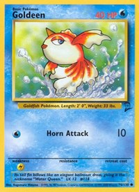 Goldeen - Base Set 2 - 076/130