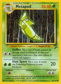 Metapod - Base Set 2 - 081/130