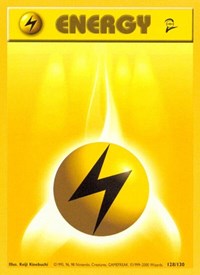 Lightning Energy - Base Set 2 - 128/130