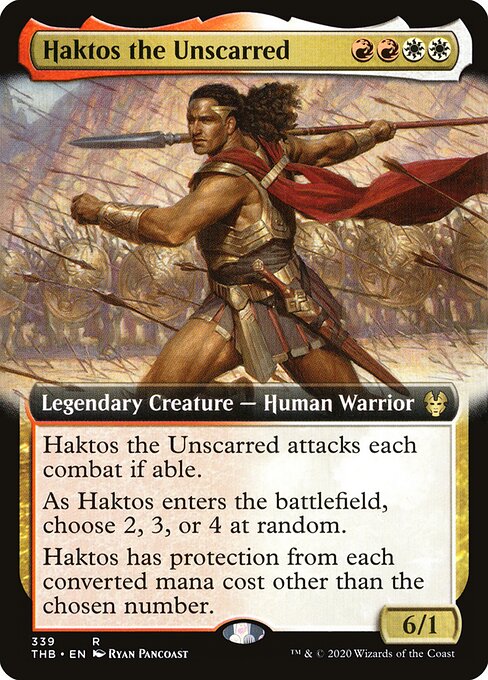 Haktos the Unscarred - Theros Beyond Death - 339