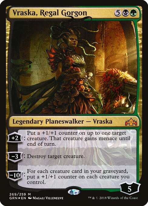 Vraska, Regal Gorgon - Guilds of Ravnica - 269