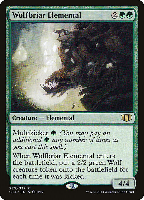 Wolfbriar Elemental - Commander 2014 - 225