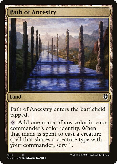 Path of Ancestry - Commander Legends: Battle for Baldur's Gate - 907