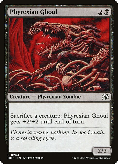 Phyrexian Ghoul - March of the Machine Commander - 264