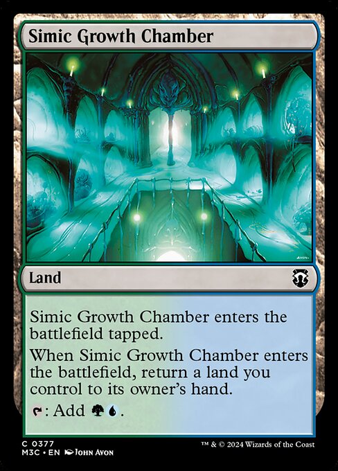 Simic Growth Chamber - Modern Horizons 3 Commander - 377