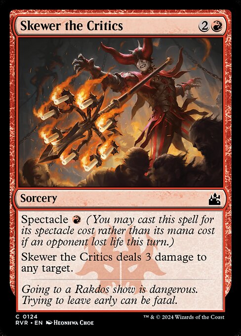 Skewer the Critics - Ravnica Remastered - 124