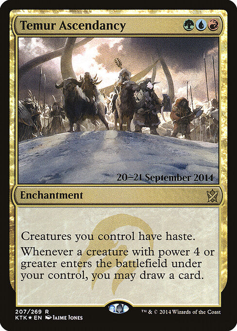 Temur Ascendancy - Khans of Tarkir Promos - 207s