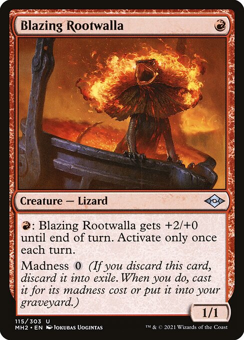 Blazing Rootwalla - Modern Horizons 2 - 115