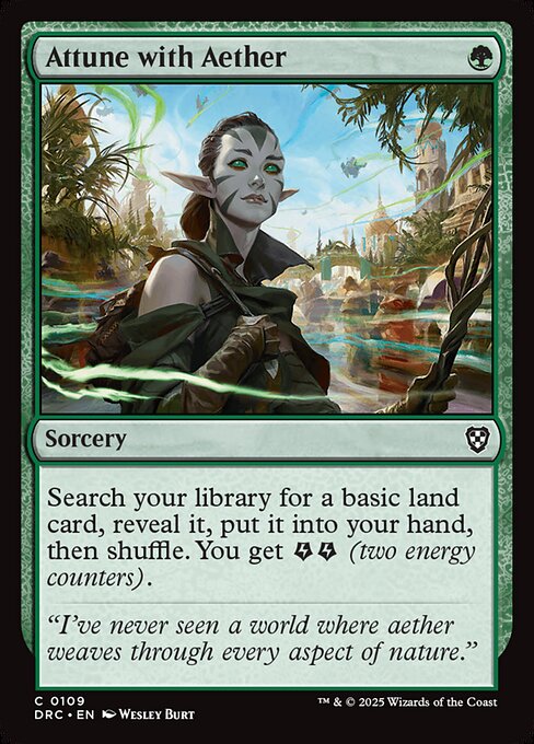 Attune with Aether - Aetherdrift Commander - 109