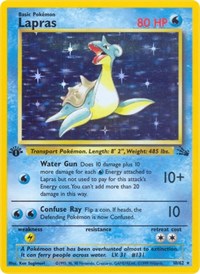 Lapras (10) - Fossil - 10/62