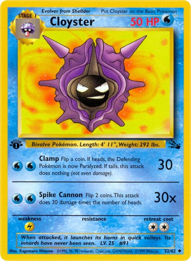 Cloyster (32/62) (FO)