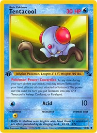 Tentacool - Fossil - 56/62