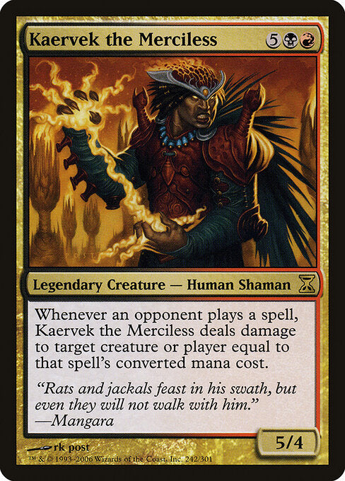Kaervek the Merciless - Time Spiral - 242