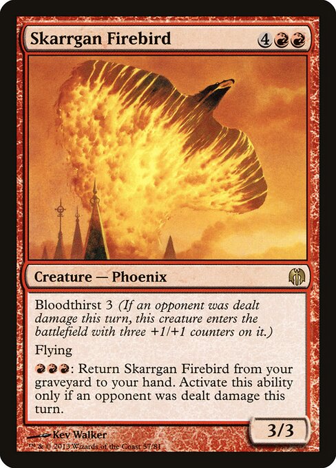 Skarrgan Firebird - Duel Decks: Heroes vs. Monsters - 57