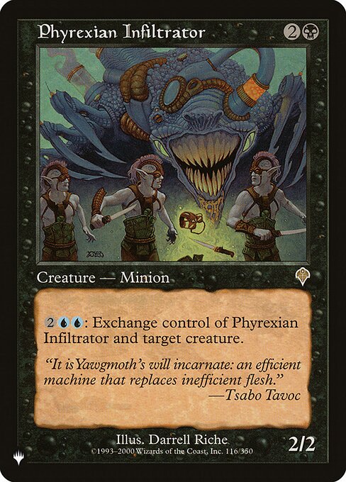 Phyrexian Infiltrator - The List - INV-116