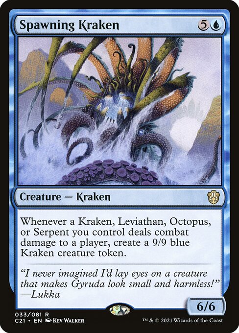 Spawning Kraken - Commander 2021 - 33