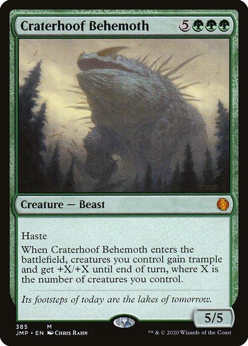 Craterhoof Behemoth - Jumpstart - 385