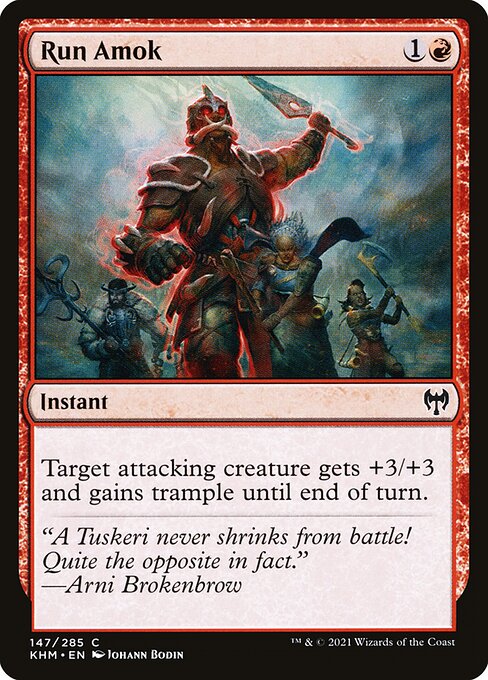 Run Amok - Kaldheim - 147