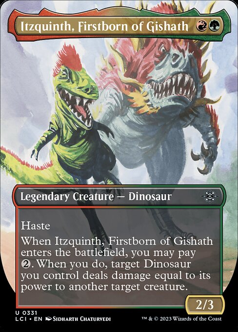 Itzquinth, Firstborn of Gishath - The Lost Caverns of Ixalan - 331
