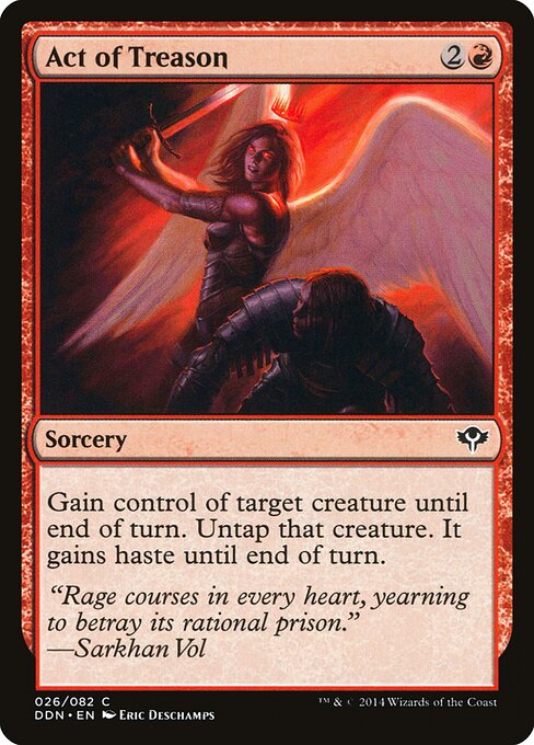 Act of Treason - Duel Decks: Speed vs. Cunning - 26